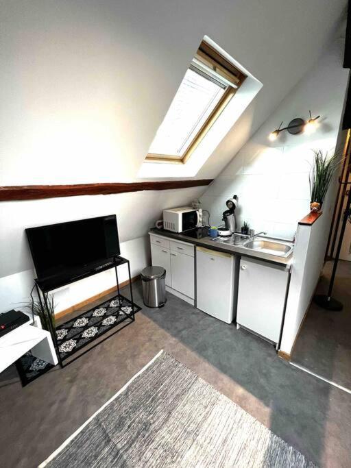 Tres Beau Studio Mansarde, Centre De Bourges Daire Dış mekan fotoğraf